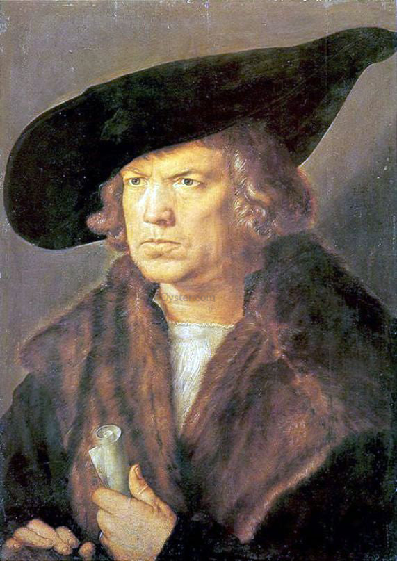 Albrecht Durer Portrait of a Man - Canvas Print