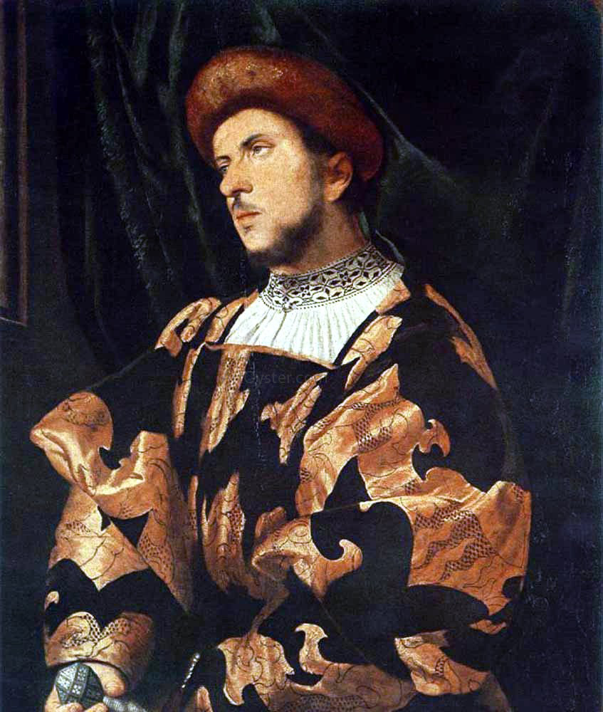 Girolamo Romanino Portrait of a Man - Canvas Print