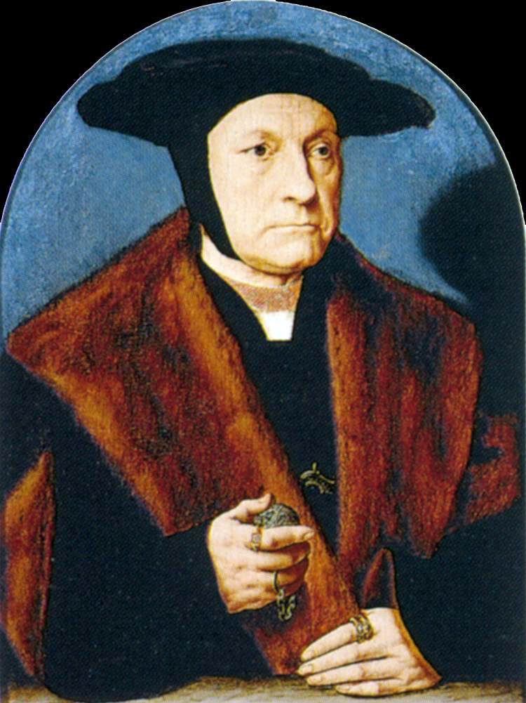 Barthel Bruyn Portrait of a Man - Canvas Print