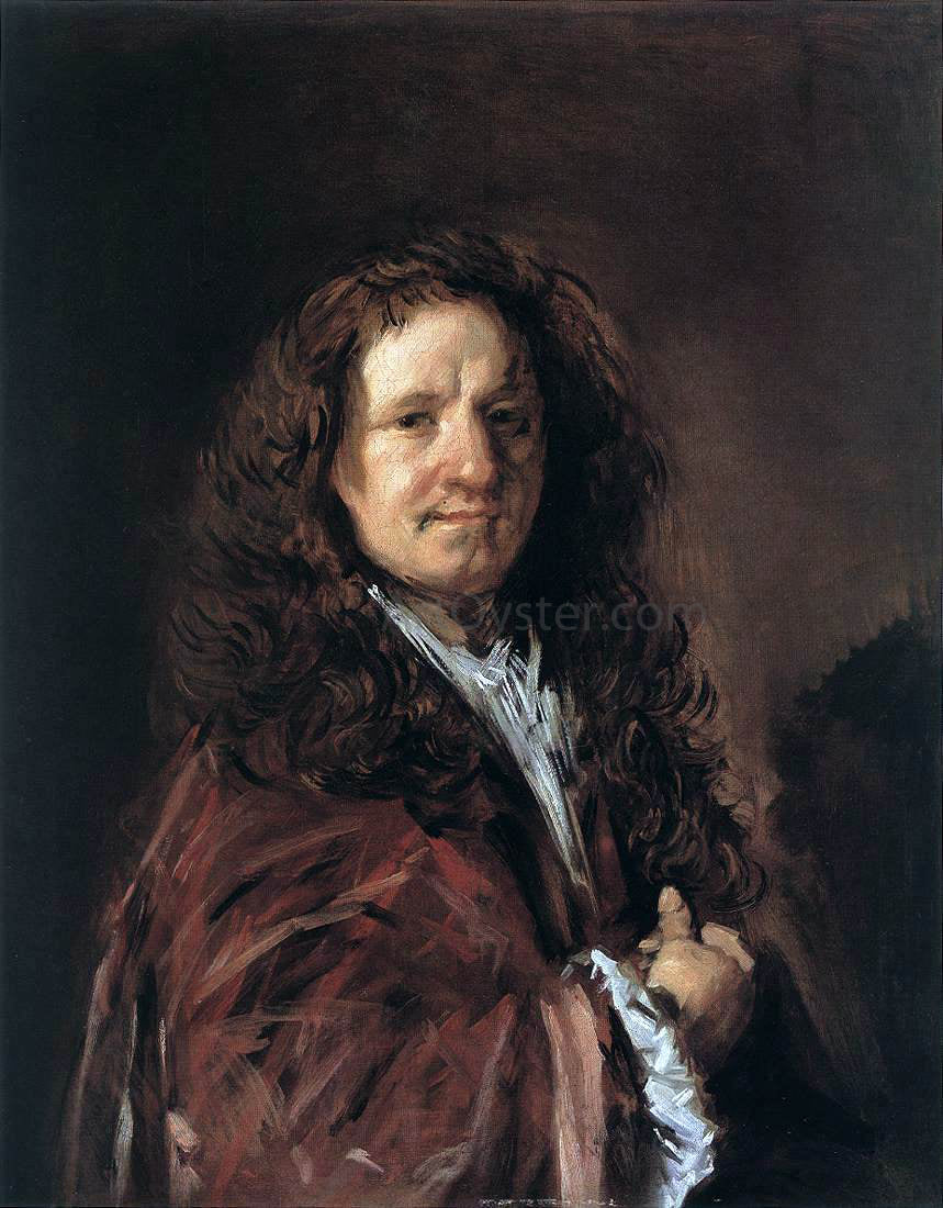 Frans Hals Portrait of a Man - Canvas Print