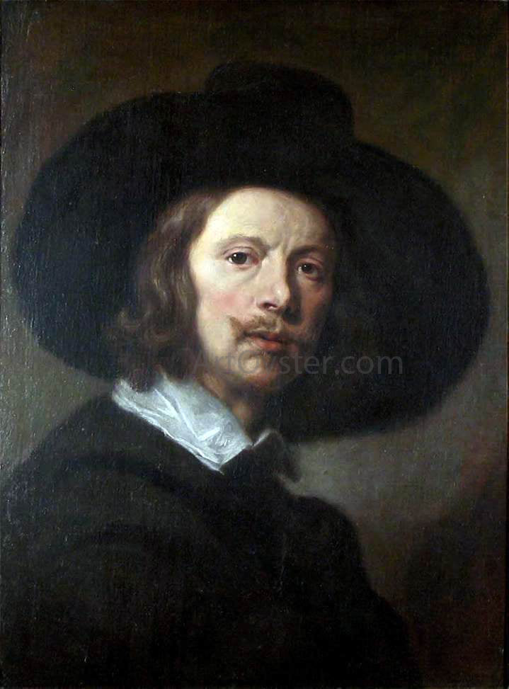 Pieter Franchoys Portrait of a Man - Canvas Print