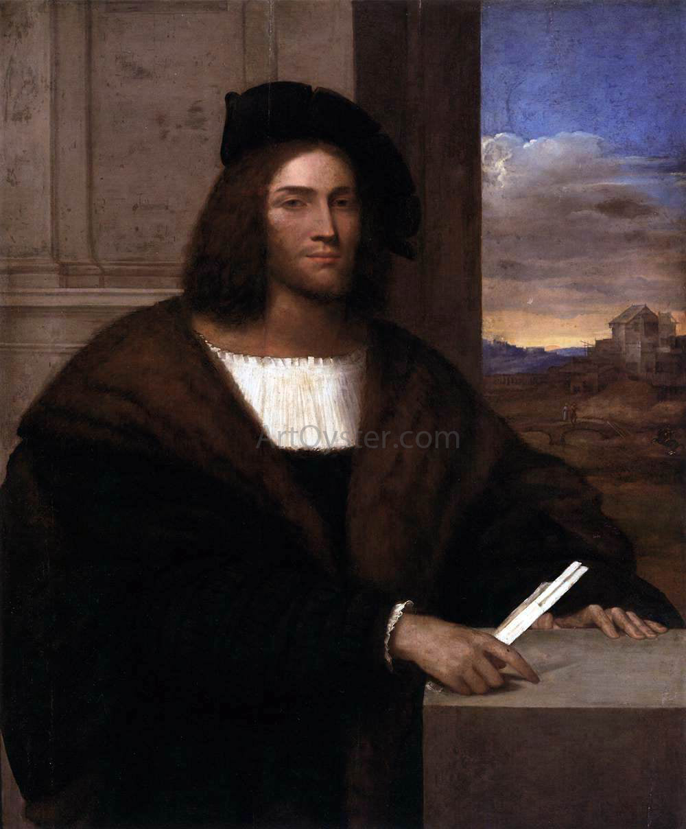 Sebastiano Del Piombo Portrait of a Man - Canvas Print