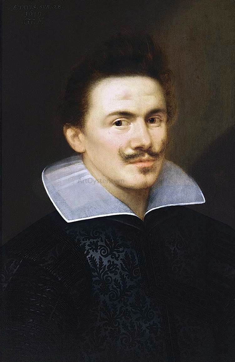 Gortzius Geldorp Portrait of a Man - Canvas Print