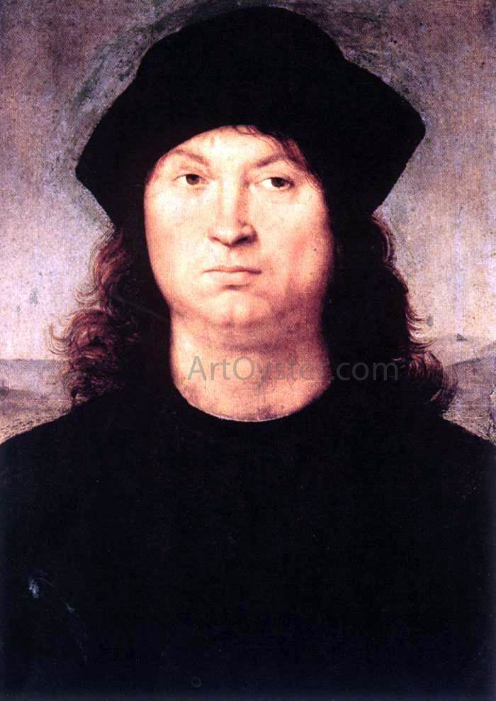 Raphael Portrait of a Man - Canvas Print