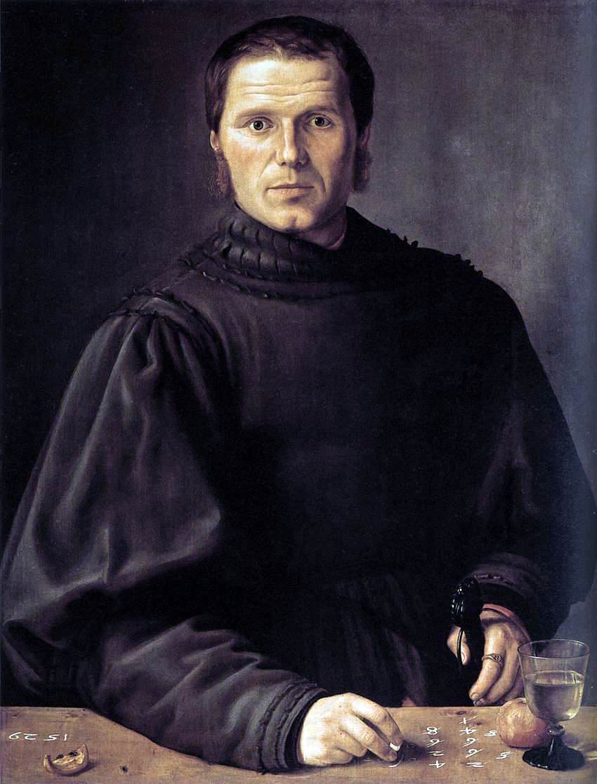 Barthel Beham Portrait of a Man - Canvas Print
