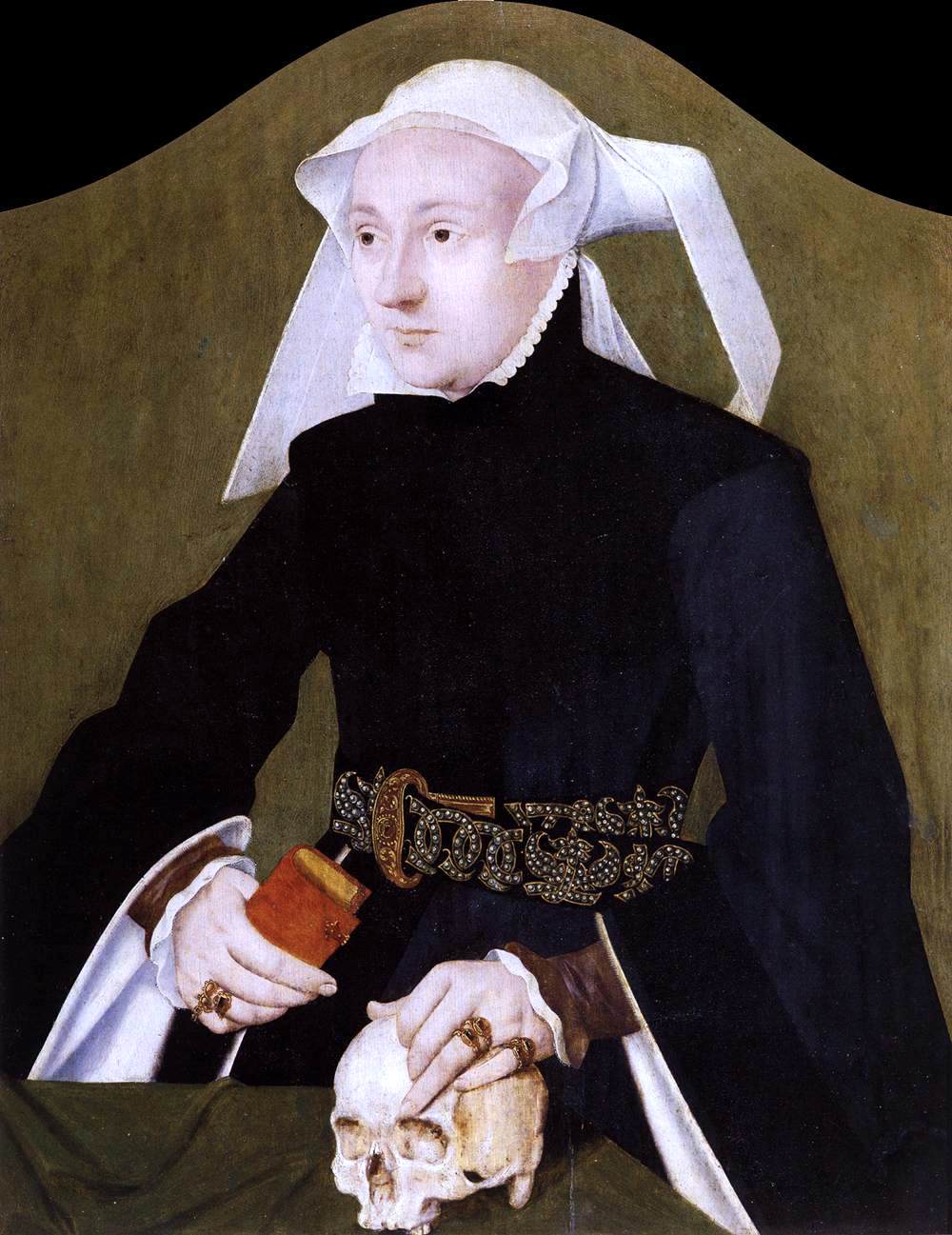 Barthel Bruyn Portrait of a Noblewoman - Canvas Print