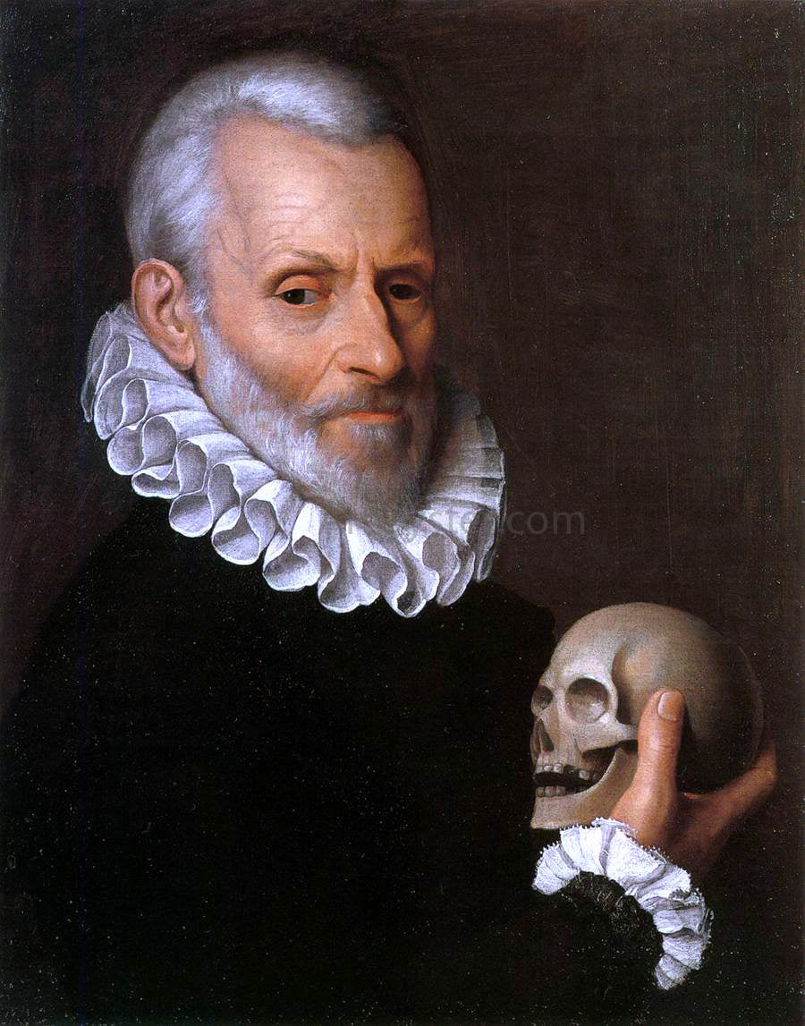 Fede Galizia Portrait of a Physician - Canvas Print