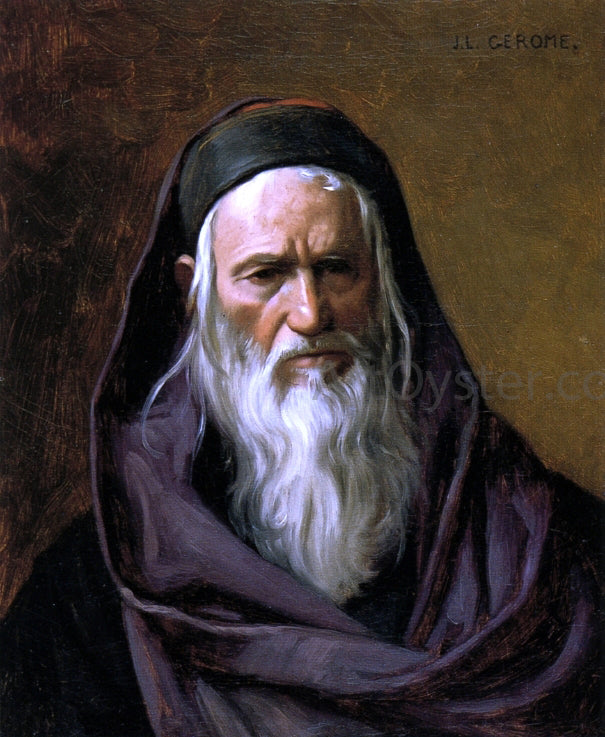 Jean-Leon Gerome Portrait of a Shephardi - Canvas Print