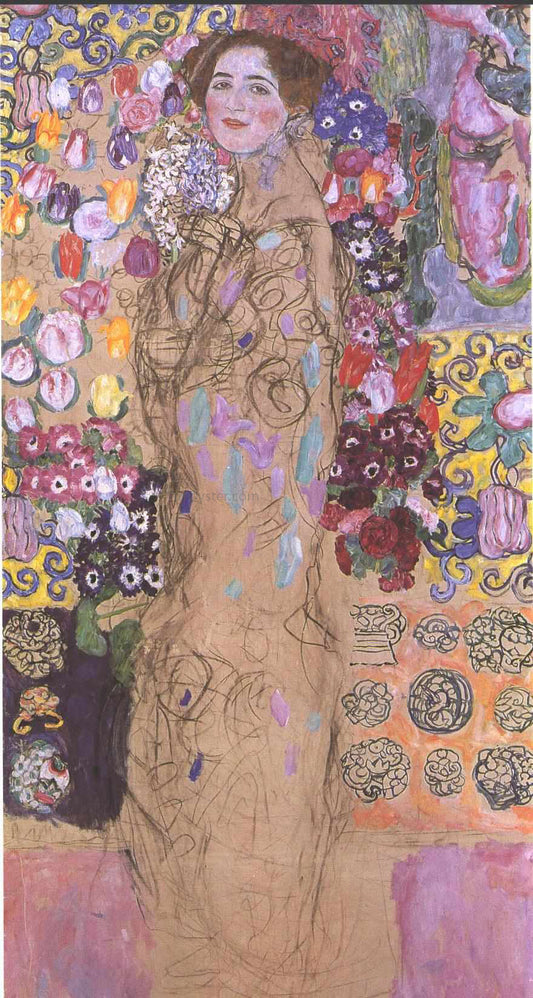Gustav Klimt Portrait of a Women - Canvas Print