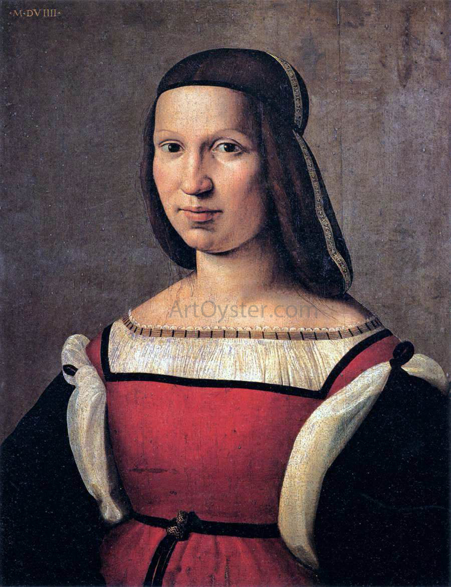 Ridolfo Ghirlandaio Portrait of a Woman - Canvas Print