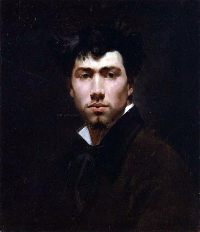 Giovanni Boldini Portrait of a Young Man - Canvas Print