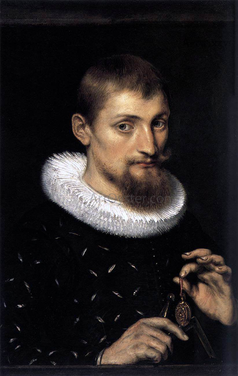 Peter Paul Rubens Portrait of a Young Scholar - Canvas Print