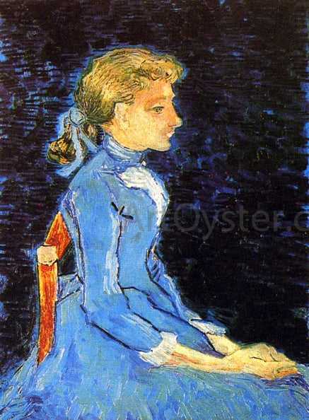 Vincent Van Gogh Portrait of Adeline Ravoux - Canvas Print