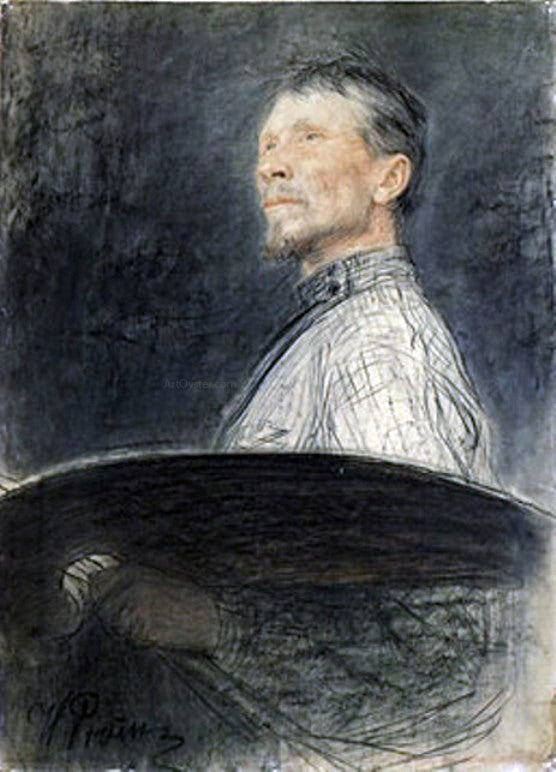 Ilia Efimovich Repin Portrait of A.E. Arkhipov - Canvas Print