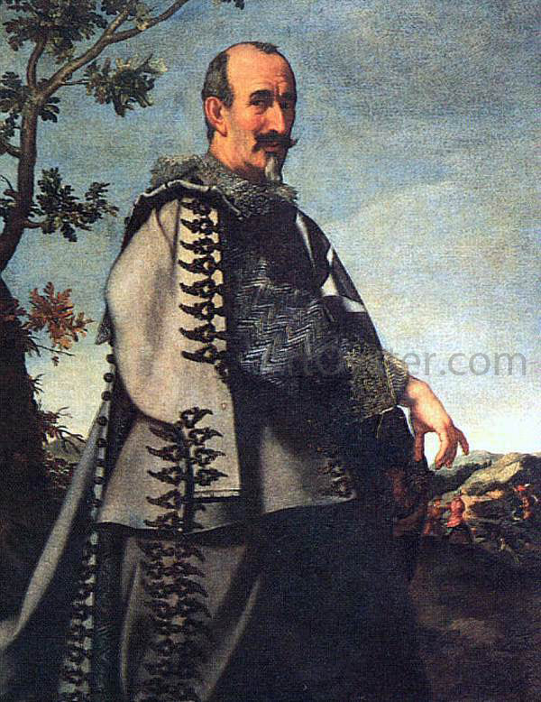 Carlo Dolci Portrait of Ainolfo de' Bardi - Canvas Print