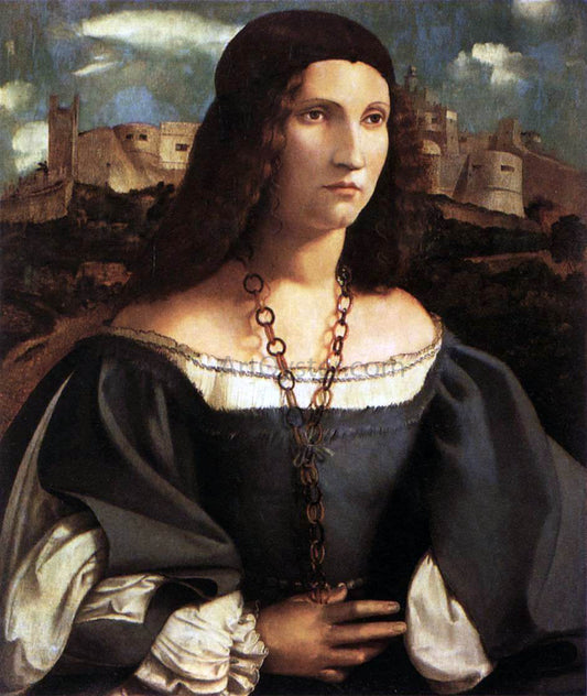 Altobello Melone Portrait of Alda Gambara - Canvas Print