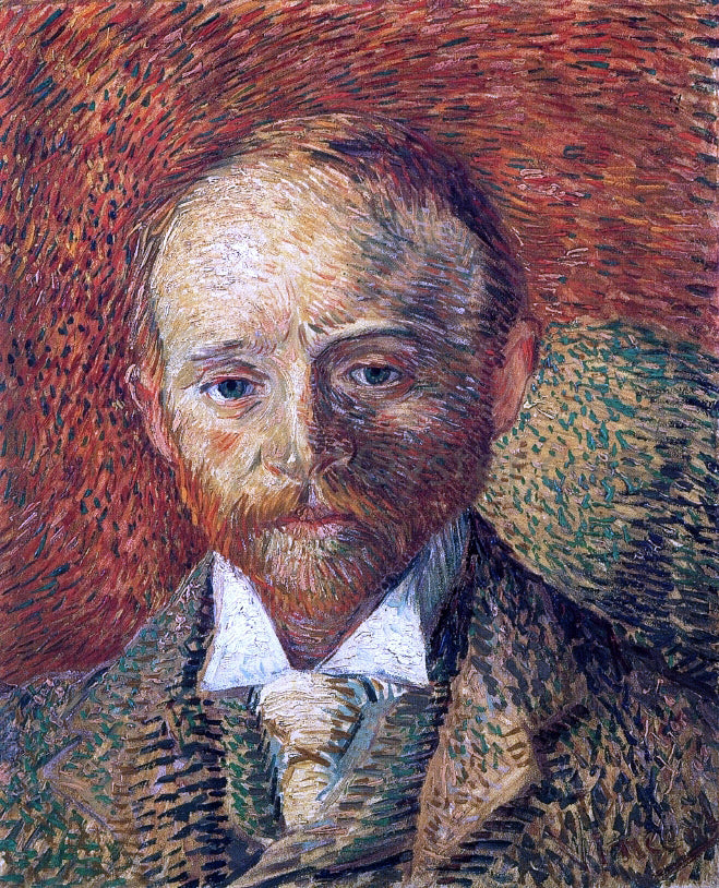 Vincent Van Gogh Portrait of Alexander Reid - Canvas Print