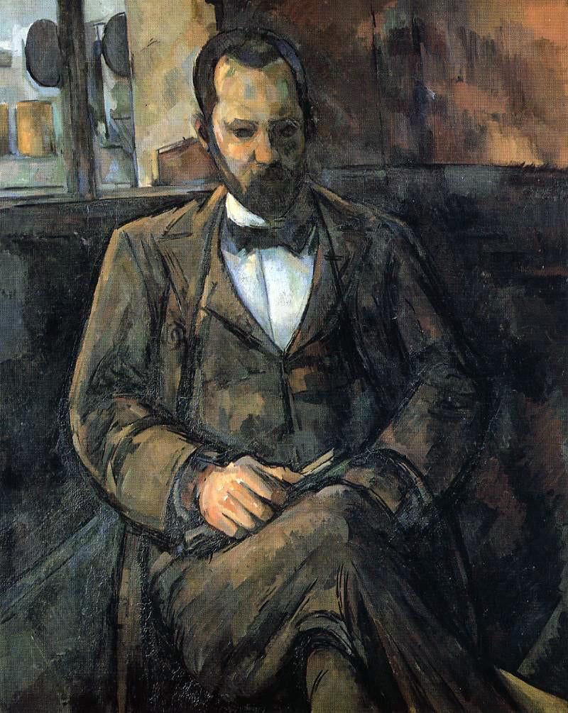 Paul Cezanne Portrait of Ambroise Vollard - Canvas Print