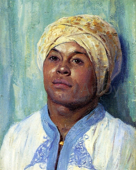 Guy Orlando Rose Portrait of an Algerian - Canvas Print