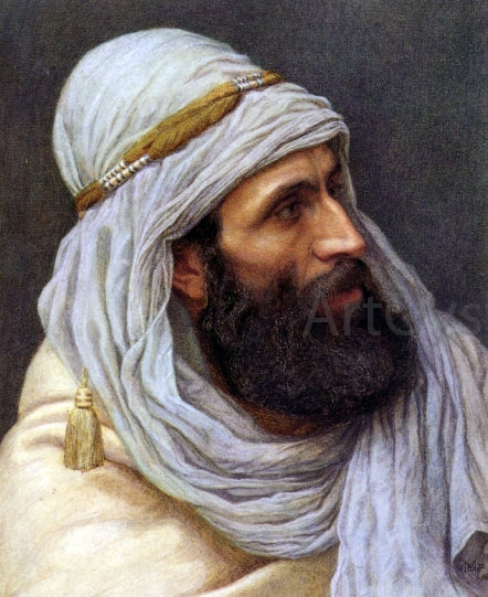 Edith Martineau Portrait of an Arab - Canvas Print