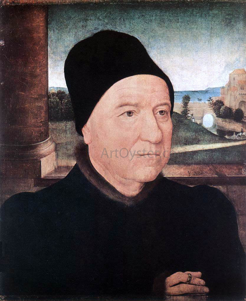 Hans Memling Portrait of an Old Man - Canvas Print