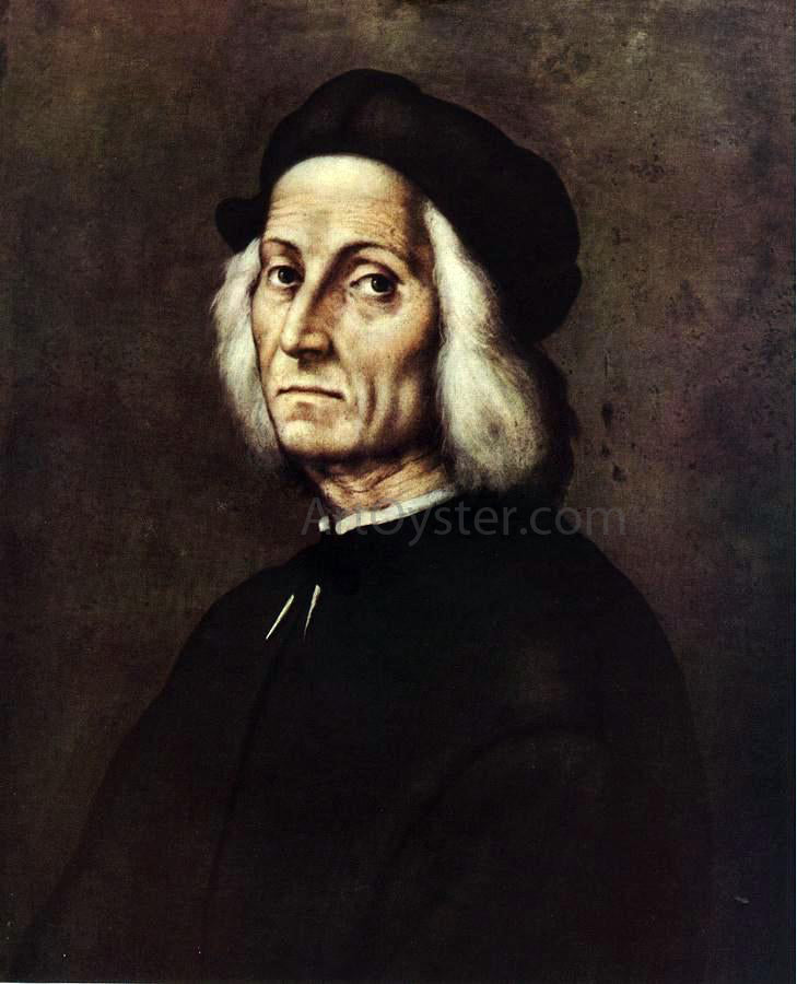 Ridolfo Ghirlandaio Portrait of an Old Man - Canvas Print