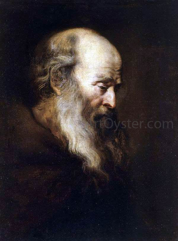 Jan Lievens Portrait of an Old Man - Canvas Print