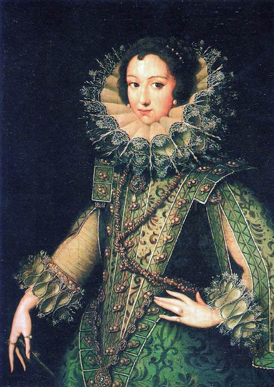 Rodrigo De Villandandro Portrait of an Unknown Lady - Canvas Print