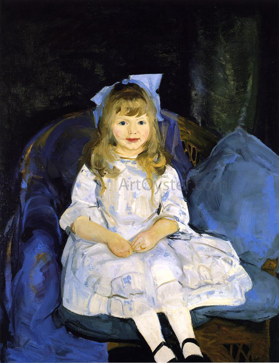 George Wesley Bellows Portrait of Anne - Canvas Print