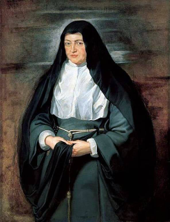 Peter Paul Rubens Portrait of Archduchess Isabella Clara Eugenia - Canvas Print