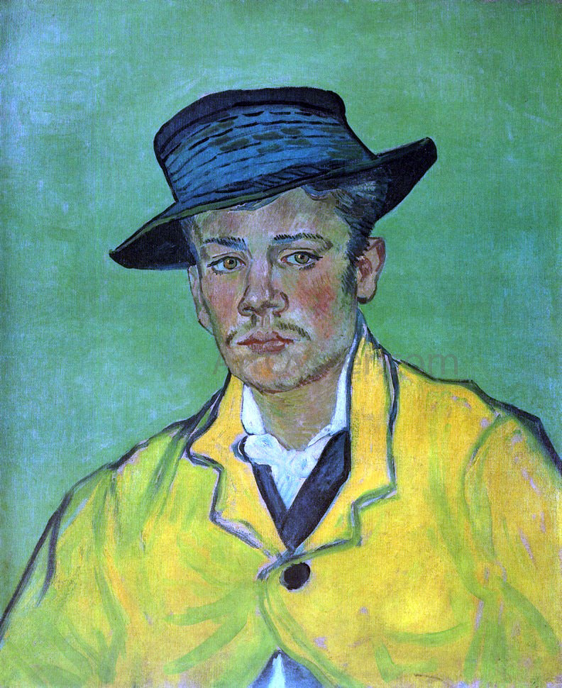Vincent Van Gogh A Portrait of Armand Roulin - Canvas Print
