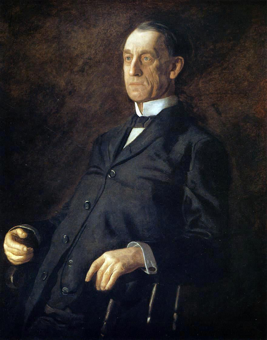 Thomas Eakins Portrait of Asburyh W. Lee - Canvas Print