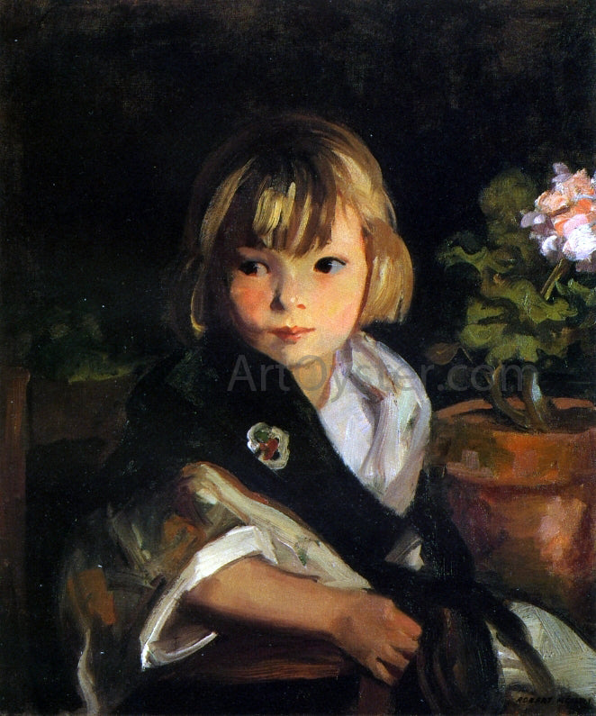 Robert Henri Portrait of Boby - Canvas Print