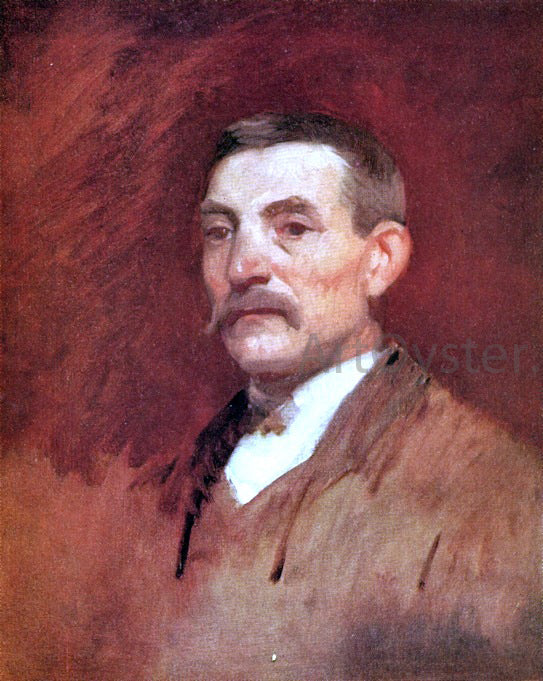Frank Duveneck Portrait of Brother John - Canvas Print