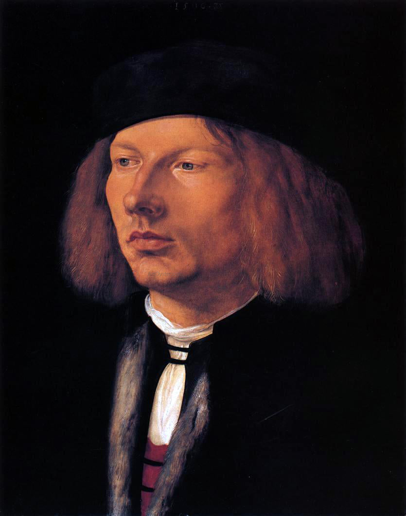 Albrecht Durer Portrait of Burkard von Speyer - Canvas Print