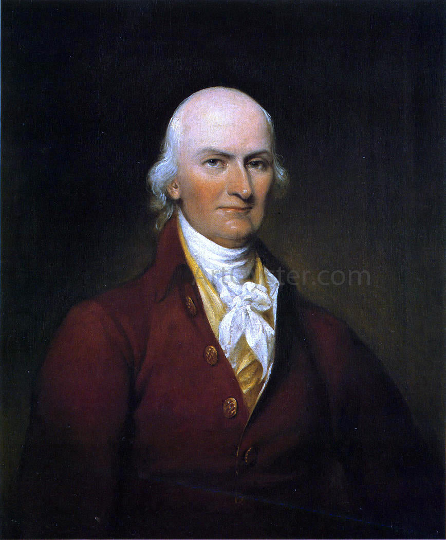 John Trumbull Portrait of Colonel Joseph Bull - Canvas Print