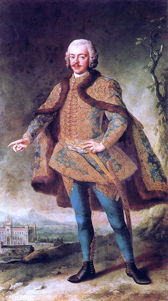 II Meytens Van Portrait of Denes Banffy - Canvas Print