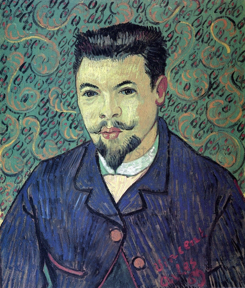 Vincent Van Gogh Portrait of Doctor Felix Rey - Canvas Print