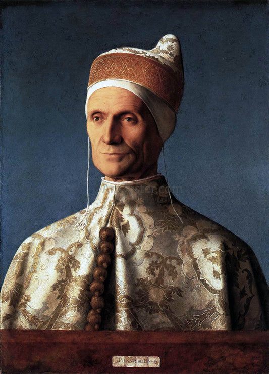 Giovanni Bellini Portrait of Doge Leonardo Loredan - Canvas Print