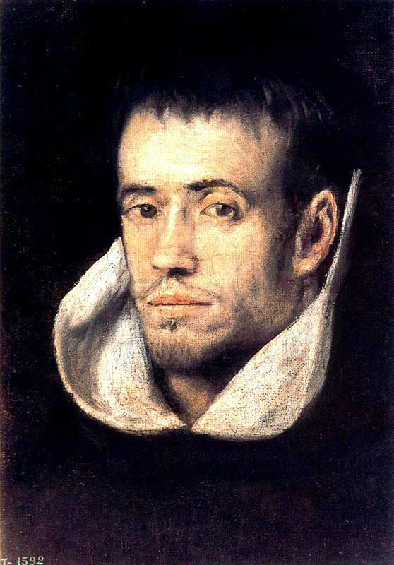 El Greco Portrait of Dominican (or Trinitarian) Friar - Canvas Print