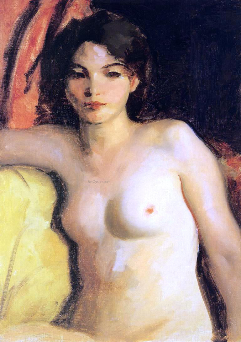 Robert Henri Portrait of Doris Trautman - Canvas Print