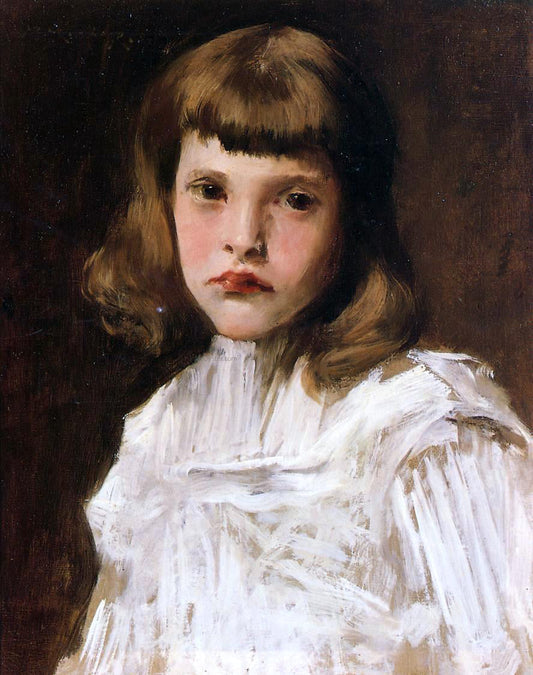 William Merritt Chase Portrait of Dorothy - Canvas Print