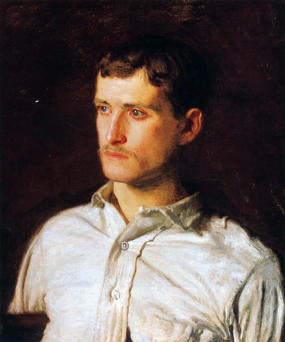 Thomas Eakins Portrait of Douglass Morgan Hall - Canvas Print