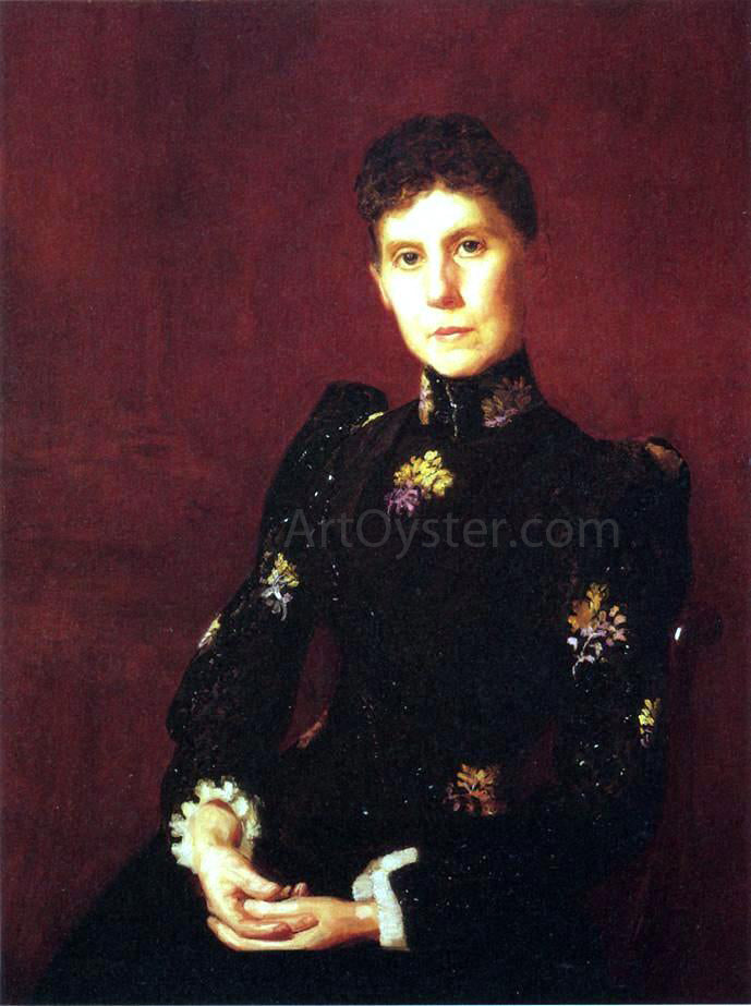 Thomas Pollock Anschutz Portrait of Emil Fairchild Pollock - Canvas Print