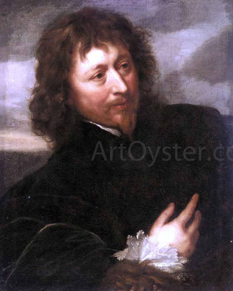 Sir Antony Van Dyck Portrait of Endymion Porter - Canvas Print