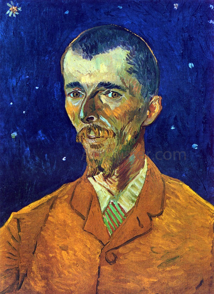 Vincent Van Gogh Portrait of Eugene Bach - Canvas Print