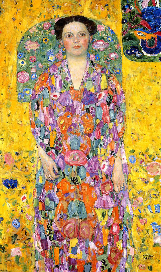 Gustav Klimt Portrait of Eugenia Primavesi - Canvas Print