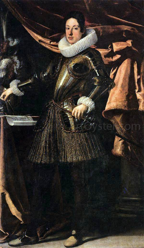 Justus Sustermans Portrait of Ferdinando II de' Medici - Canvas Print