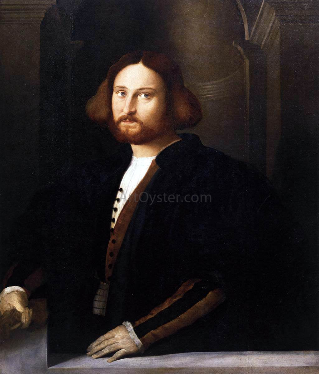Palma Vecchio Portrait of Francesco Querini - Canvas Print