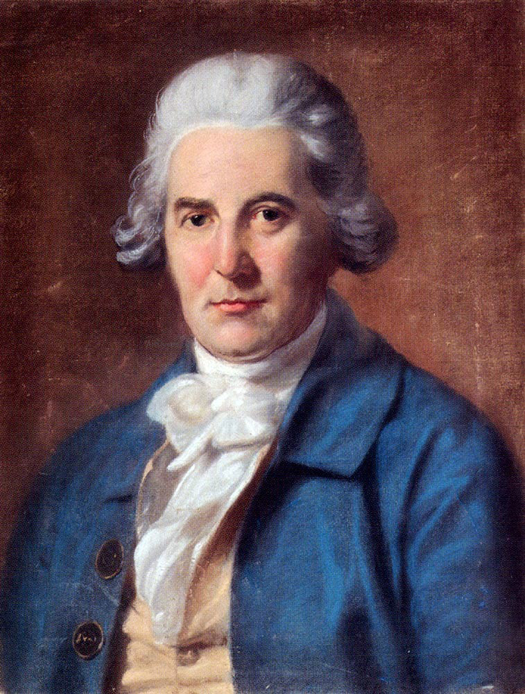 Hugh Douglas Hamilton Portrait Of Francis Seymour Conway, Marquis Of Hertford (1719-1794) - Canvas Print